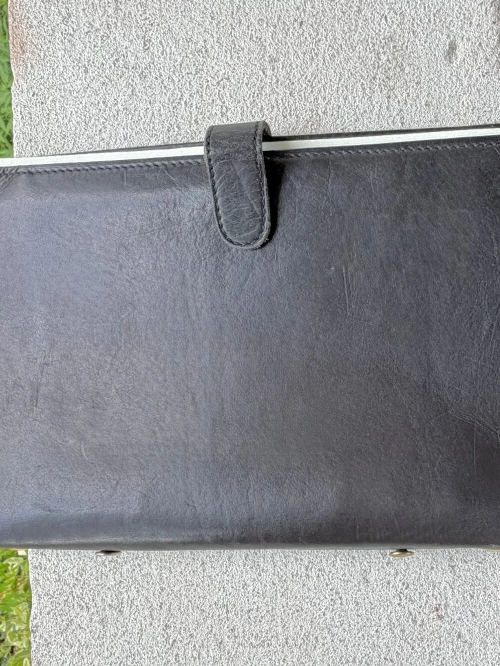 COACH Vintage Organizer Planner 6-Ring Refillable Binder Journal Black Notebook